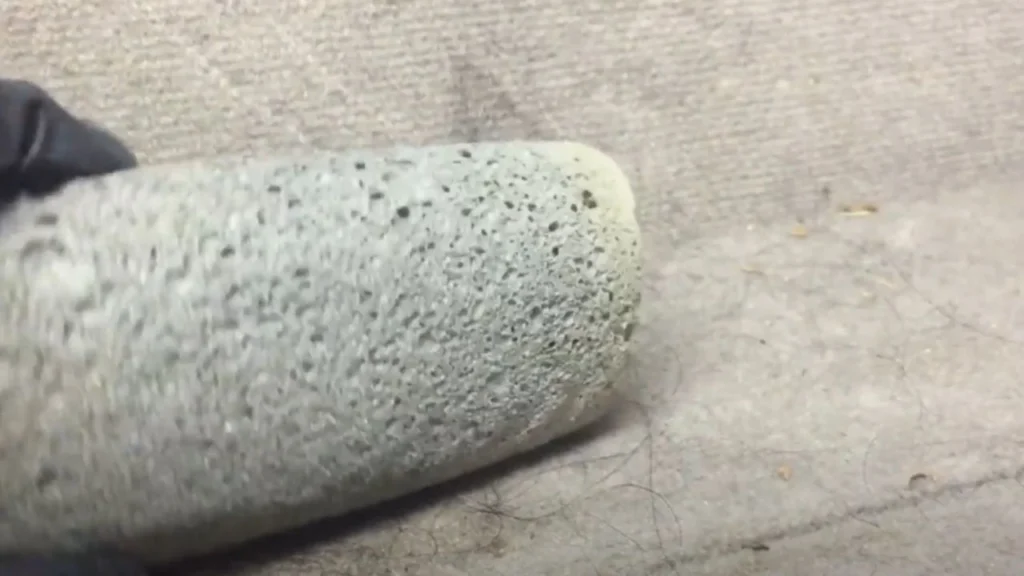 Pumice Stone Scrubbing