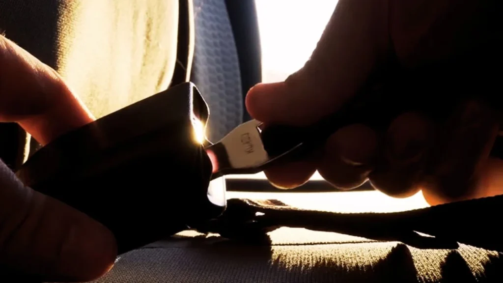 Attaching Leash to Seat Belt